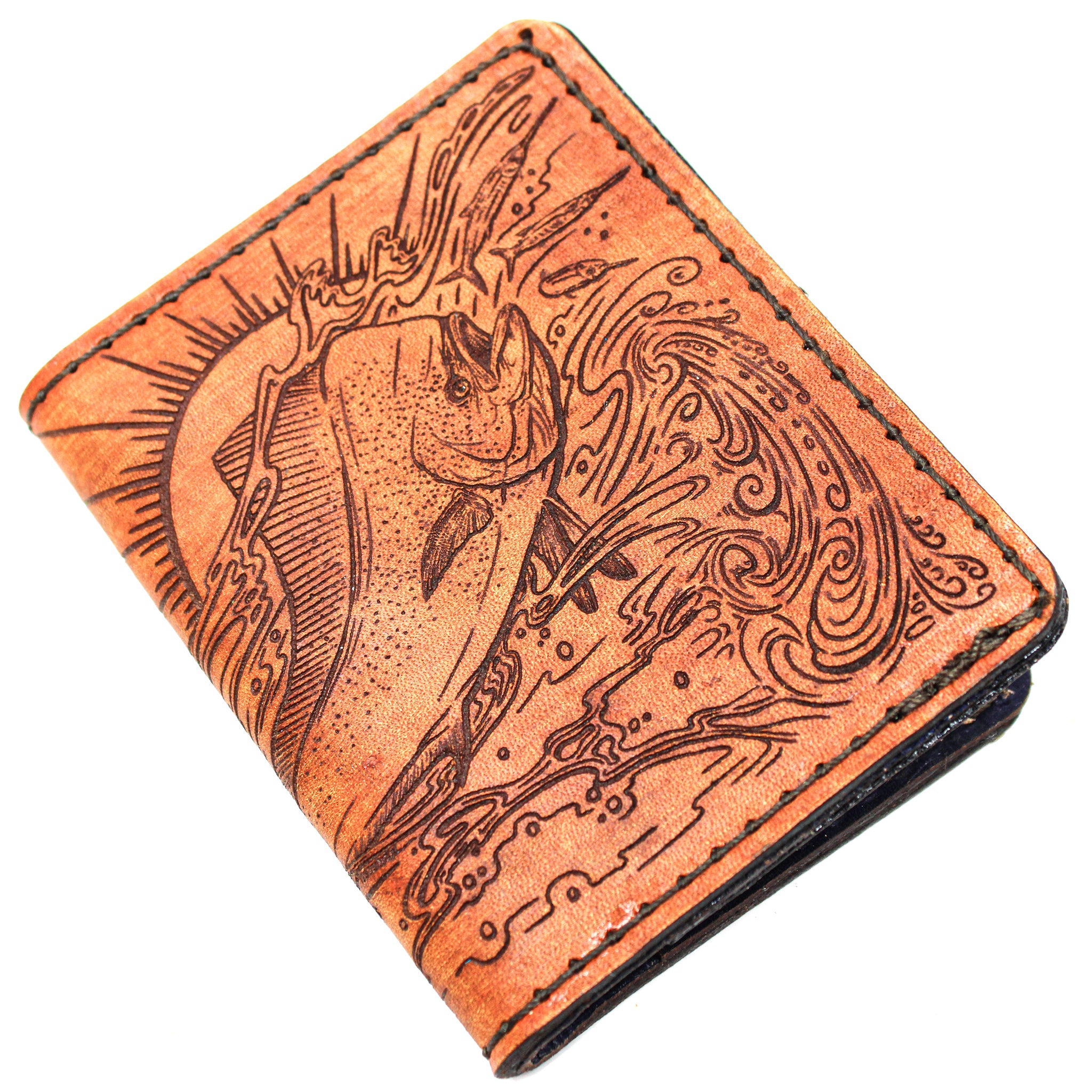 Leather Mens Wallet - Mahi Lt. Snack