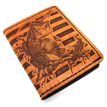 Leather Original Mens Wallet - American Morning Glory