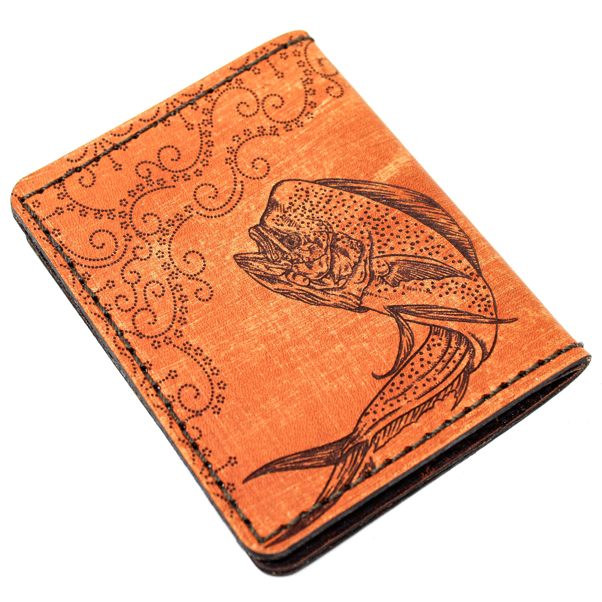 Leather Mens Wallet -  Twisting Mahi