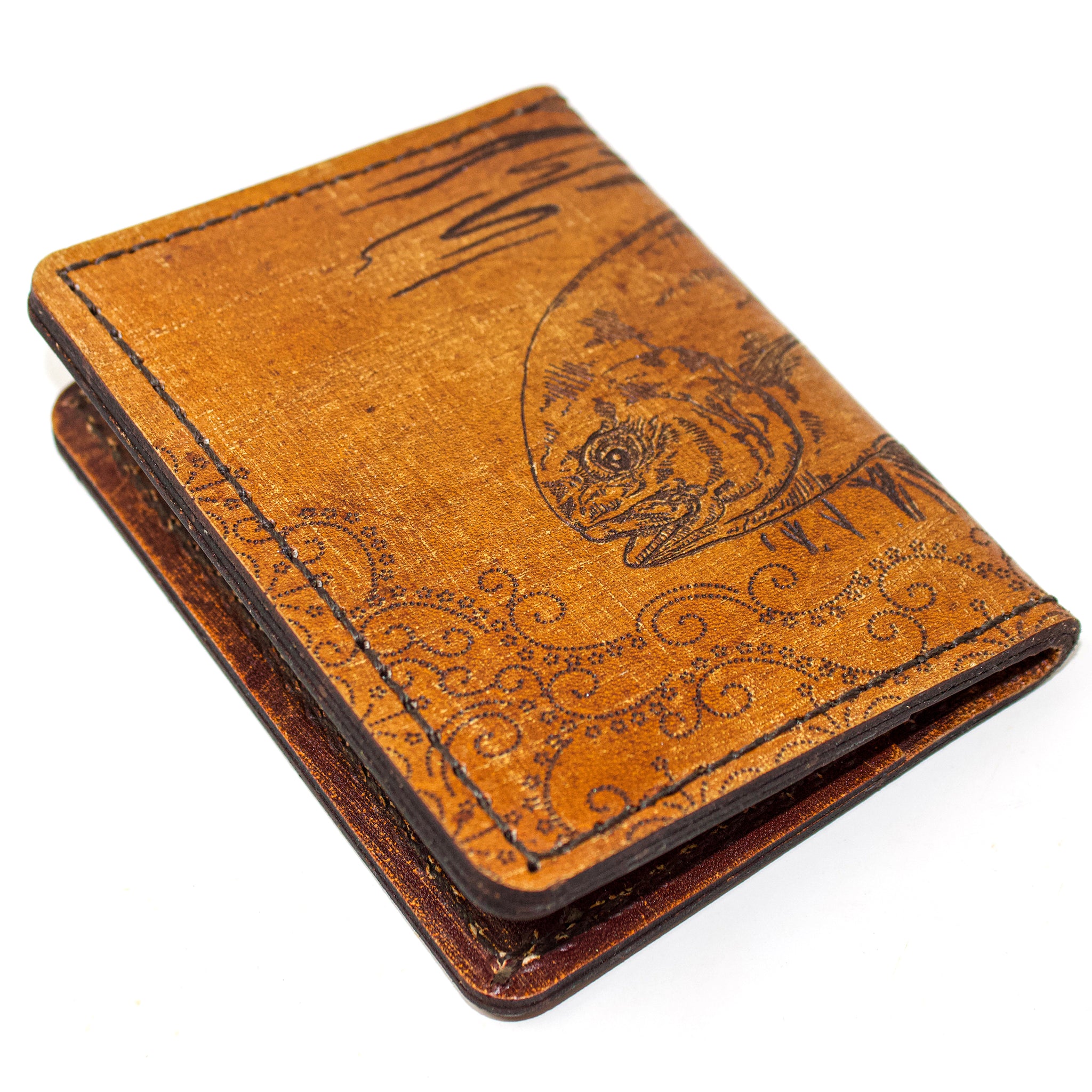 Leather Wallet -  Pair of Permits