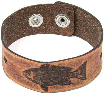 Pulsera de Cuero para Hombre - El Pargo