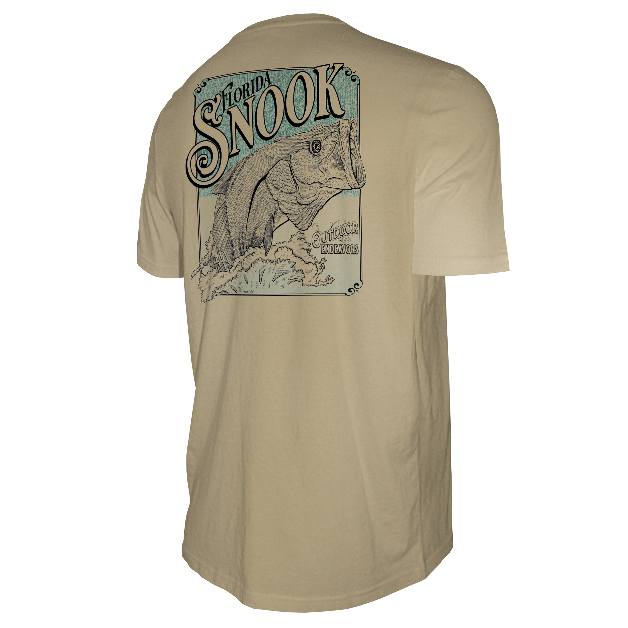 Outdoor Endeavors Classic- Short Sleeve Tee - Florida Snook