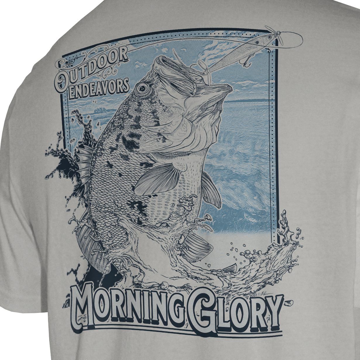 Outdoor Endeavors Classic - Short Sleeve Tee - Morning Glory