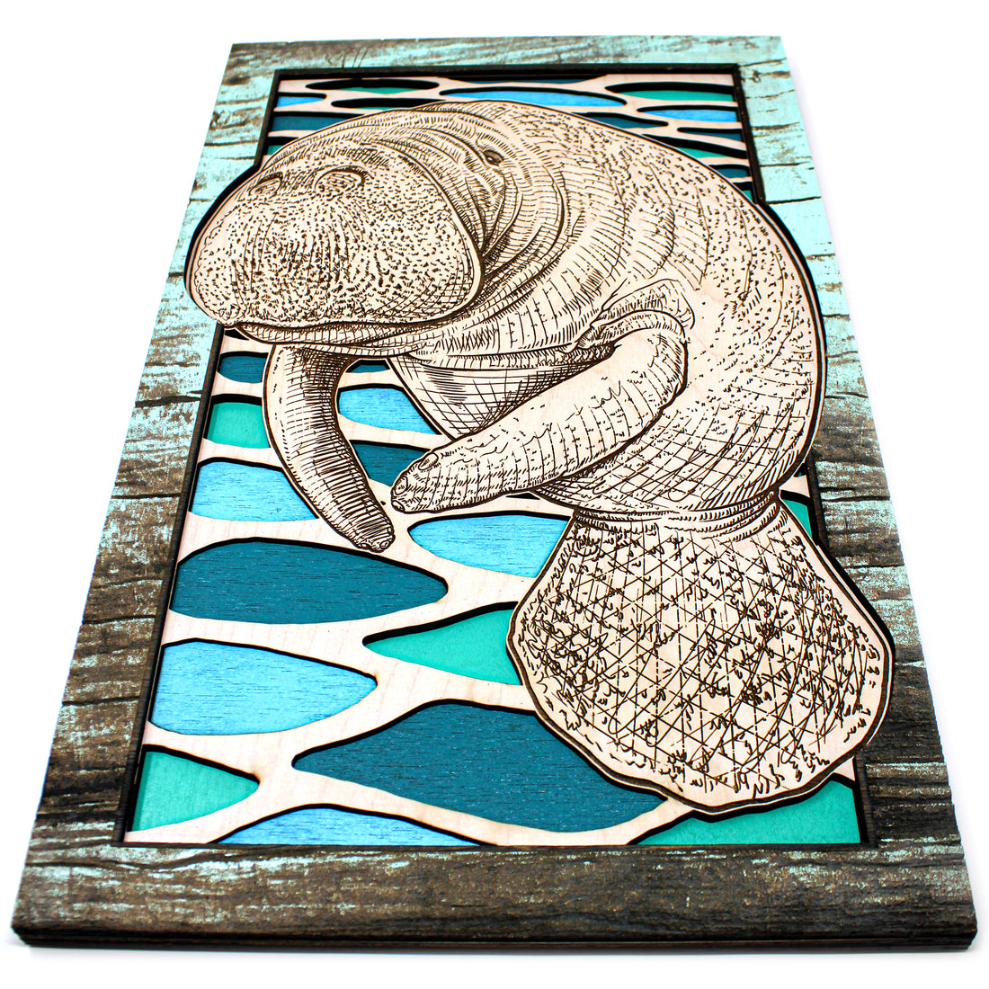 Wall Art - Manatee Flow