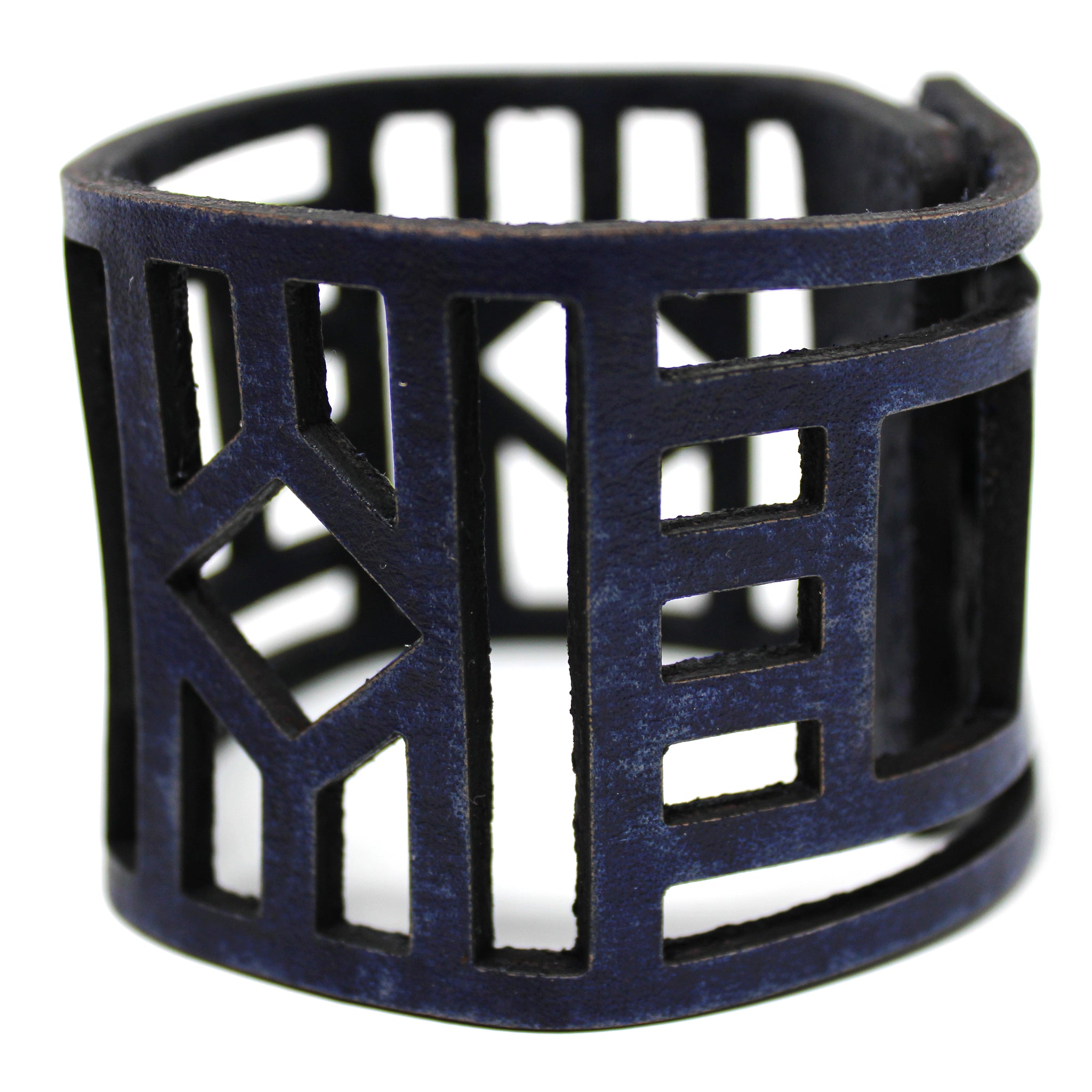 Women's Leather Cuff - Bold Lines
