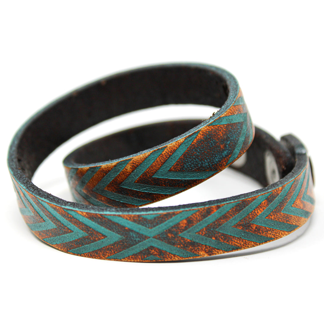 Women's Leather Wrap - Reflective Wrap